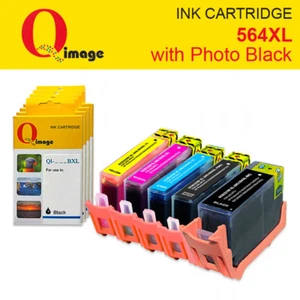 Q-Image non-OEM Ink for HP 564XL 5-ink Photosmart series B8550,C5370,C6300,D5460 - Picture 1 of 3