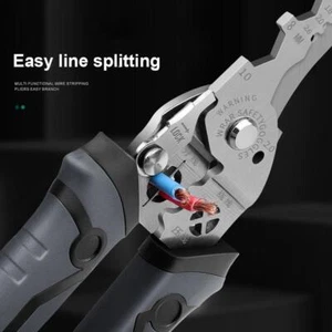 Multifunctional Wire Stripping Pliers Wire Stripping Best Tool Electrician I2S3 - Picture 1 of 9