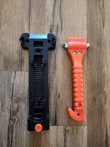 Martillo de seguridad para automóvil 2 en 1 martillo de rescate de emergencia salvavidas - Imagen 1 de 4