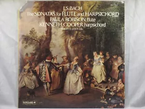 Bach - Sonatas for Flute & Harpsichord - Robison, Cooper, Eddy - 2LP VSD 71215/6 - Picture 1 of 8