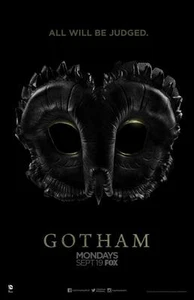 Póster de TV promocional original Gotham 11"x17" SDCC 2016 San Diego Comic Con como nuevo - Imagen 1 de 1
