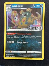 Garbodor - SWSH025 Black Star Promo Card Rebel Clash Prerelease (Pokemon) Holo
