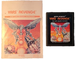 Yars' Revenge (Atari 2600, 1982) + Manual [TESTED & WORKING] - Picture 1 of 5