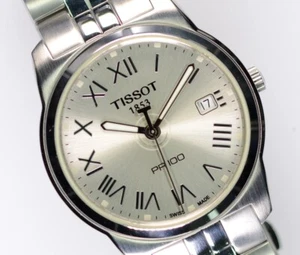 Tissot PR100 Dresswatch 38mm Herren Quarz T049410B Edelstahl - Bild 1 von 9