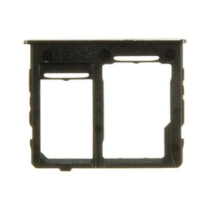 SIM Micro SD Card Tray Dual for Samsung Galaxy A32 5G Black Replacement Part - Picture 1 of 2