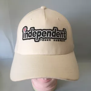 Gorra Independent Truck Co Skate Flexfit Elastizada Off-White Sombrero Bordado Talla L-XL - Imagen 1 de 14