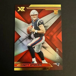 2019 Panini XR Red Rookie #122 Jarrett Stidham /249 New England Patriots - Picture 1 of 2