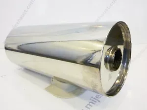 Silenciador Universal 5" x 2.5" x 22" Caja Trasera Escape Resonador Silenciador Inoxidable - Imagen 1 de 1