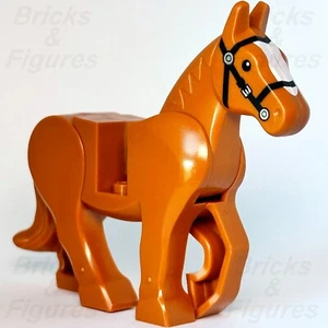 LEGO® Horse Castle Lion Knights Dark Orange Animal Minifigure Part 10305 60327 - Picture 1 of 5