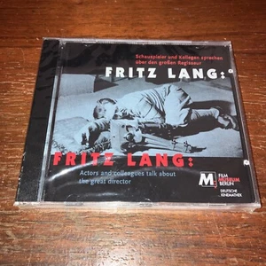 Fritz Lang - CD - Film Museum Berlin - Actors Talk About The Great Director -NEW - Picture 1 of 13