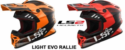 CASQUE LS2 MX456 LIGHT RALLIE  Motocross / Enduro / Supermotard MX/SX - Photo 1/4