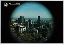 Postcard Quebec Eye View of Montreal 1976 Canada Centenary Centennial