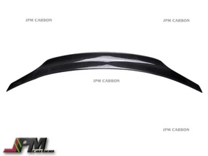 Fit 2018+ C257 CLS350 CLS450 CLS53 R Type Carbon Fiber Trunk Spoiler Wing CF - Picture 1 of 2
