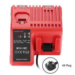 Cargador rápido 12V 18V M12-18C para Milwaukee para batería M12 para M18 48-11-1850 - - Imagen 1 de 8