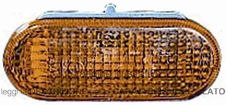 Freccia Gruppo Ottico Laterale Volkswagen Golf Iii 1991-1997 Arancio Foto 1 de 1