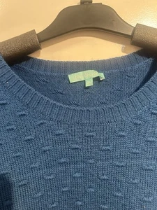 Blue Illusion 3L Merino Sweater As New!! - Picture 1 of 4