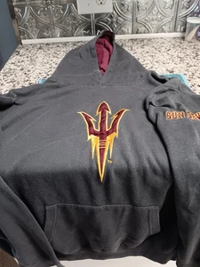 CAMPUS HERITAGE ARIZONA STATE XL GRAY HOODIE - Picture 1 of 3