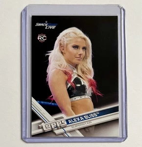 Tarjeta de novato Alexa Bliss 2017 Topps WWE #36 SmackDown lucha libre en vivo radiocontrol - Imagen 1 de 3