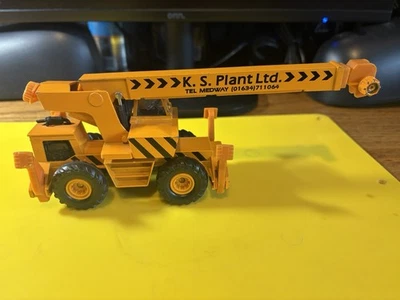 Vtg 2001 Corgi Diecast Mobile Crane K.S. Plant Ltd. Used RARE HTF Good Cond. - Image 1 of 4