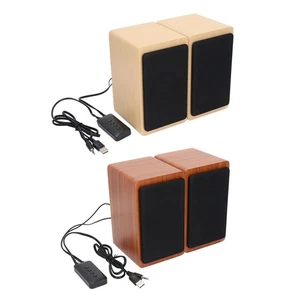 Computer Speakers Stable USB Mini Wired BT Desktop Subwoofer For Home PC Laptop - Picture 1 of 28