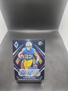 BLACK LAZER AUTO!! 2024 Panini Phoenix NFL Kyren Williams - Picture 1 of 2