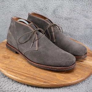 Timberland Suede Chukkas Mens Sz 9 Ankle Boots Lace Up Gorpcore Outdoors Gray - Picture 1 of 10