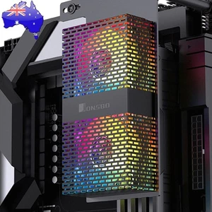 RAM Cooler 4Pin PWM Dual 5020 Fans Convenient 5V 3PIN ARGB for DDR4 DDR5 Cooling - Afbeelding 1 van 18