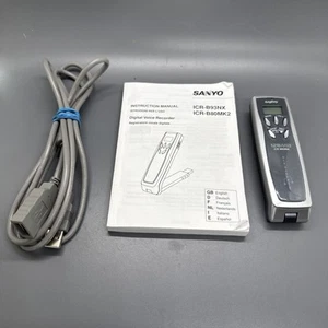 Sanyo ICR-B93NX Digital Voice Recorder Dictaphone - Tested Working - Picture 1 of 13