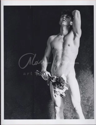 Alan Lyon Original Male Photo gay interest (16) Flowers Eelvis - Image 1 of 2