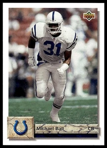 Michael Ball 1992 Upper Deck #321 - Bild 1 von 2