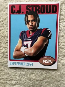 PSA Magazine Settembre 2024 Volume #33 CJ Stroud Houston Texans - Foto 1 di 3