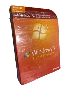 Microsoft Windows 7 Home, 1 DVD 32 & 64 Bit, Pre Owned. Opened. Check Pictures - Picture 1 of 3