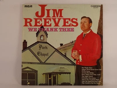 JIM REEVES WE THANK THEE (330) 10 Track LP including Picture Sleeve RCA - Image 1 of 4