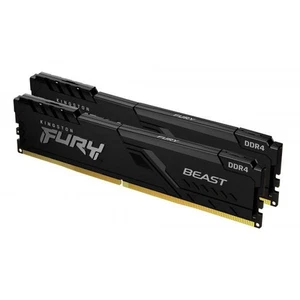 DDR4 16GB KIT 2x8GB PC 3600 Kingston FURY Beast KF436C17BBK2/16 Kingston Informa - Foto 1 di 4