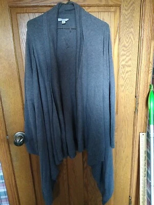 Cárdigan Isaac Mizrahi Live Suéter Mujer Talla 1X Gris Cárdigan Largo Nuevo sin Etiquetas Foto 1 de 4