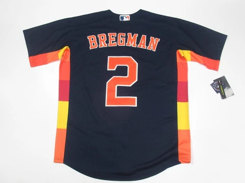 NWT Alex Bregman #2 Houston Astros Nike Men's Jersey Blue Cover