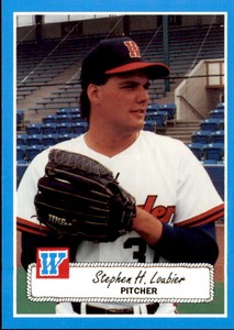 1990 Wichita Wranglers Rock's Dugout #13 Stephen H. Loubier South Portland Maine