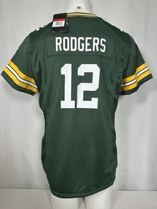 NWT Nike On Field AARON RODGERS #12 GREEN BAY PACKERS Jersey Womens XXL - Picture 1 of 16