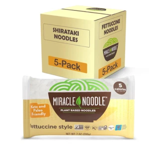 Miracle Noodle Shirataki Pasta, Fettuccine, 7 oz - Foto 1 di 1