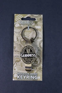 Guinness Collectors Edition Bottle/Can Opener Keyring Brand New (rad) - Picture 1 of 5