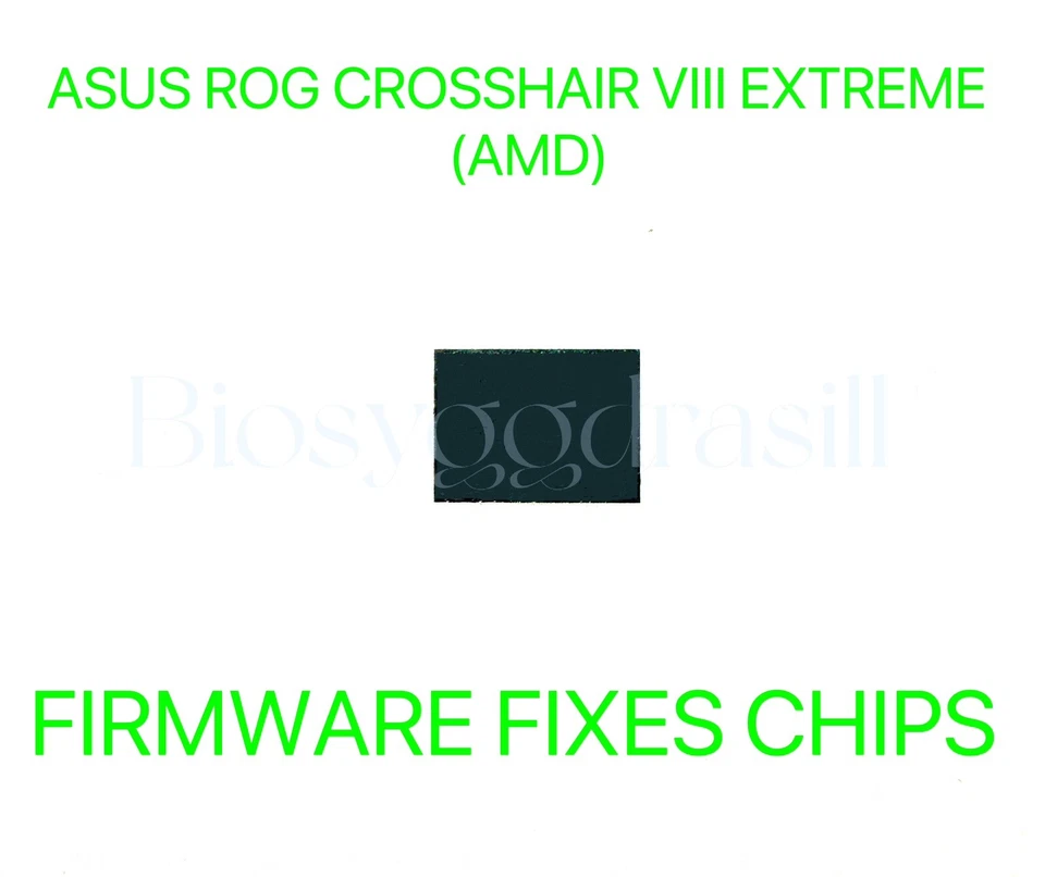 ASUS ROG CROSSHAIR VIII EXTREME, ADMIN FIRMWARE CHIP BIOS (AMD) Foto 1 de 1