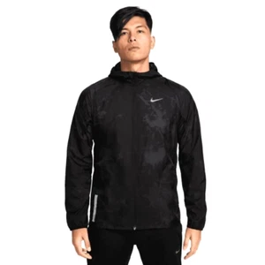 $190 Nike Running Division Black Repel Full Zip Packable Men's XL Jacket - Picture 1 of 20