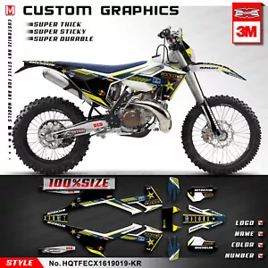 Kungfu Graphics Motocross Stickers for TC FC TX FX FS TE FE 2016 2017 2018 2019 - Picture 1 of 15