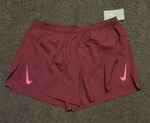 Nike AeroSwift Dri-FIT ADV 2” Racing Shorts Brief Lined Mens Sizes Red NEW $90 - Picture 1 of 5