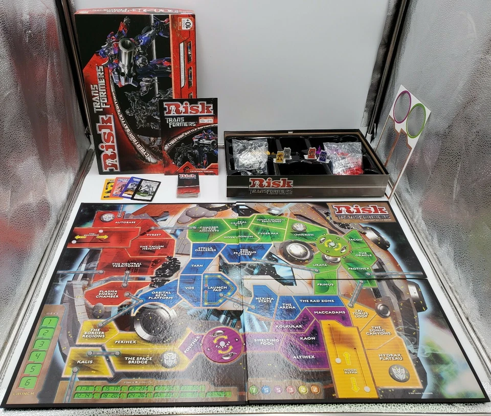 NEW Risk Transformers Cybertron Battle Edition War Strategy Board Game 2007 - Image 1 of 2