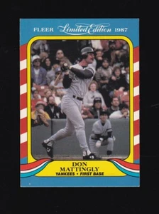 1987 Fleer Don Mattingly #26 New York Yankees - Picture 1 of 2