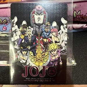 JoJo's Bizarre Adventure Golden Wind - Illustration card JF2020 Limited - Picture 1 of 2