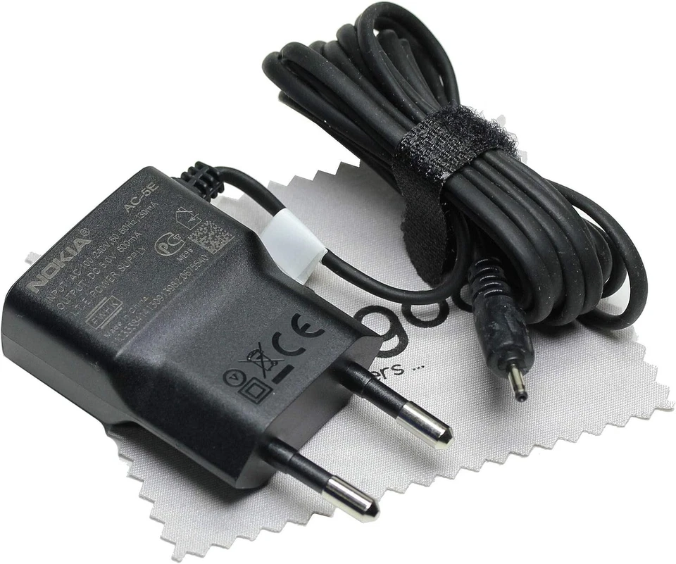Caricabatterie originale Nokia AC-5E cavo di alimentazione per Nokia - Immagine 1 di 1