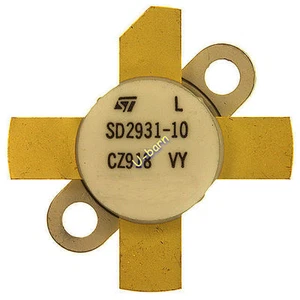 ST SD2931-10 TRANSISTOR RF TRANSISTOR DE POTENCIA RF HF/VHF/UHF envío a EE. UU. - Imagen 1 de 1