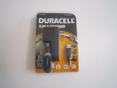 DU8012: Duracell 3 In 1 Charger Use With iPod Nano, iPod Touch, iPhone And iPad  - Image 1 of 4